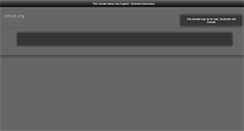Desktop Screenshot of cmud.org
